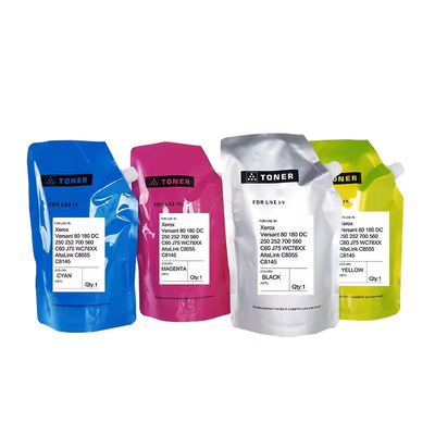 Long-Lasting DC250 Color Toner Powder for Fuji Xerox Versant 80 180 DC 250 252 700 560 C60 J75 WC78XX