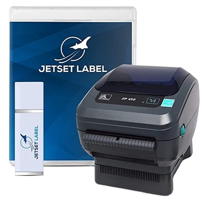 Used GX420d Serial Thermal Printer GX42-202410-000 Black and White Style with USB/Ethernet Connectivity No Power Supply Included