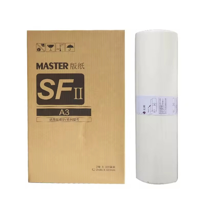 SF II A3 Paper Master Roll with Chip Compatible for Riso SV Series Riso Digital Duplicator 80m