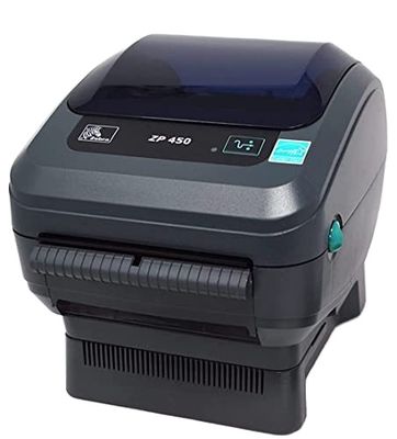 Used GX420d Serial Thermal Printer GX42-202410-000 Black and White Style with USB/Ethernet Connectivity No Power Supply Included